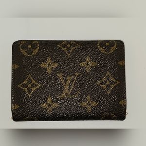 LOUIS VUITTON ID/Card Holder Monogram.
